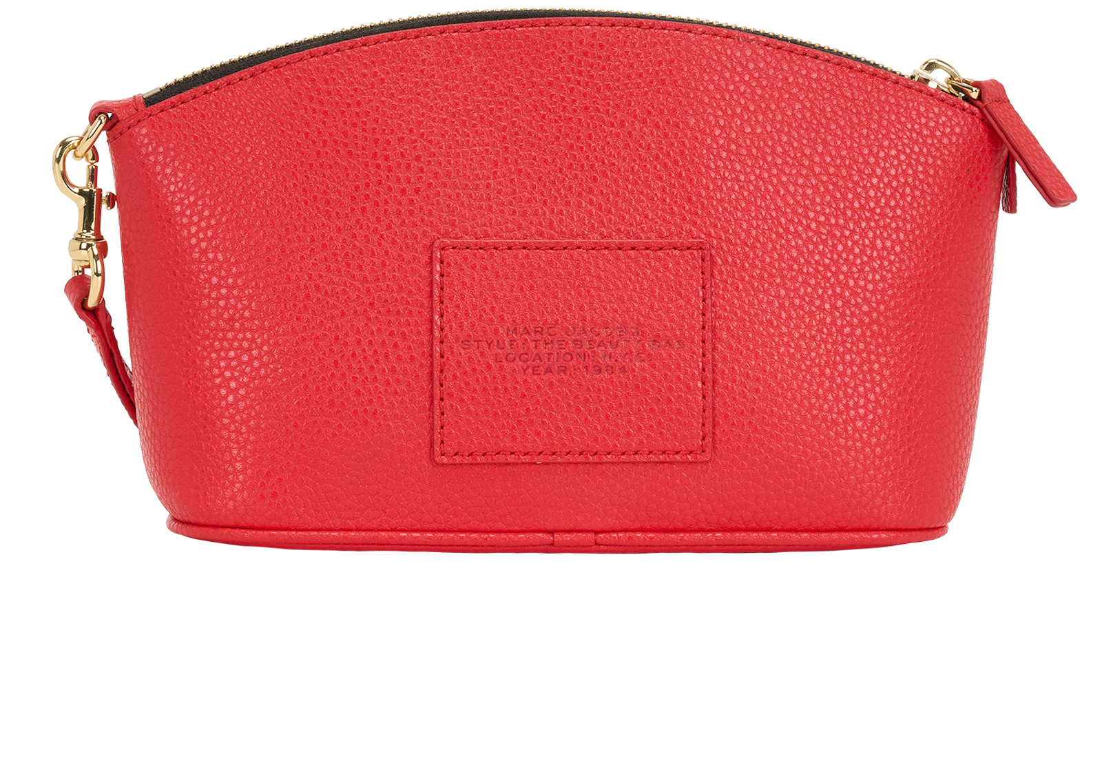 Marc Jacobs The Beauty Bag, &pound;95, Accessories, Red, Leather, Back view